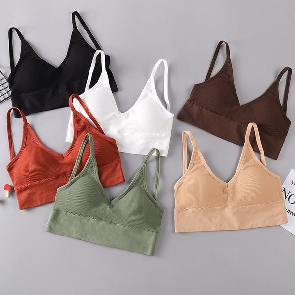bras cotton bra no steel ring gathered beautiful back wrapped chest ladies underwear thin camisole breathable, Red;black
bras cotton bra no steel ring gathered beautiful back wrapped chest ladies underwear thin camisole breathable, Red;black
