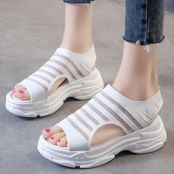 high heeled sandals female summer 2021 women thick bottom shoes wedge with open toe platform increased shoes#g4, Black
high heeled sandals female summer 2021 women thick bottom shoes wedge with open toe platform increased shoes#g4, Black