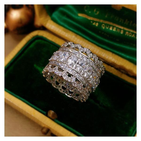 cluster rings for women fashion jewelry vintage roman circle cubic zirconia exquisite luxury bridal sparkling ring engagement wedding, Golden;silver
cluster rings for women fashion jewelry vintage roman circle cubic zirconia exquisite luxury bridal sparkling ring engagement wedding, Golden;silver