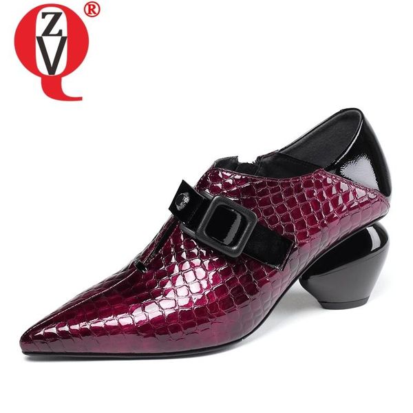 dress shoes zvq woman 2021 spring fashion patent leather party pumps outside high heels zipper plus size, Black
dress shoes zvq woman 2021 spring fashion patent leather party pumps outside high heels zipper plus size, Black