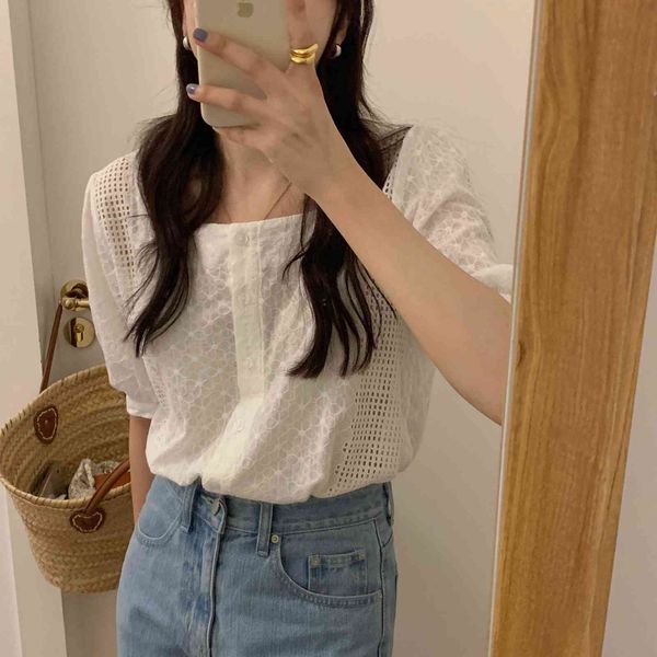 blouses women blouses summer korean style embroidery shirt hollow crochet single-breasted lantern sleeve white
blouses women blouses summer korean style embroidery shirt hollow crochet single-breasted lantern sleeve white