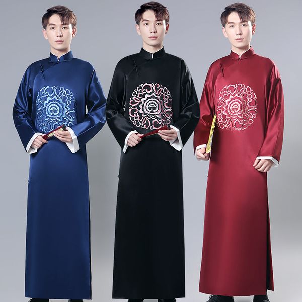 hanfu men chinese costume traditional ancient male gown tv festival party stage outfits tang suit folklore show clothes male cosplay wear, Black;red
hanfu men chinese costume traditional ancient male gown tv festival party stage outfits tang suit folklore show clothes male cosplay wear, Black;red