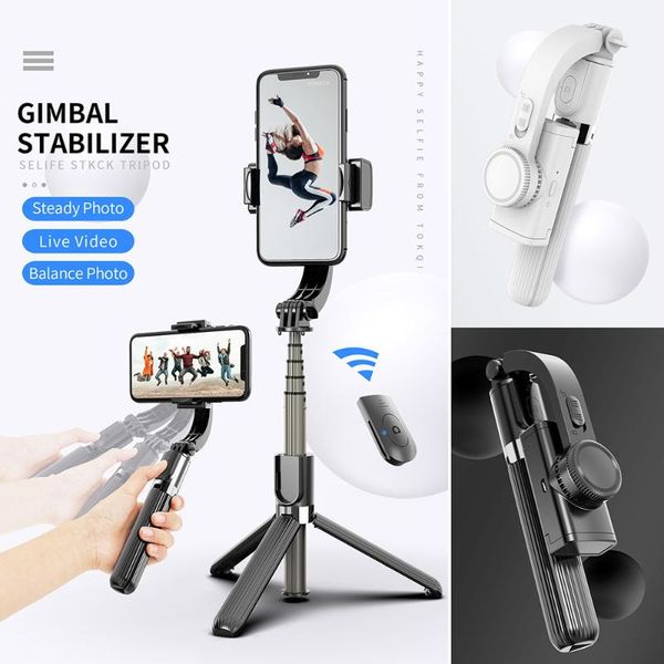 selfie monopods anti-shake stick360° rotate mobile phone stick gimbal stabilizer bluetooth remote control tripod for ios android
selfie monopods anti-shake stick360° rotate mobile phone stick gimbal stabilizer bluetooth remote control tripod for ios android