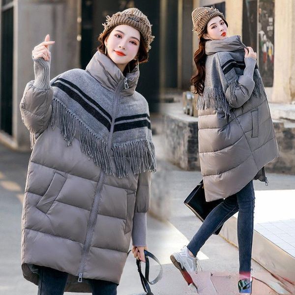 women's down & parkas 2021 winter fashion casual stand collar slim long warm cotton jacket coat female office ladies outerwear a118, Black
women's down & parkas 2021 winter fashion casual stand collar slim long warm cotton jacket coat female office ladies outerwear a118, Black