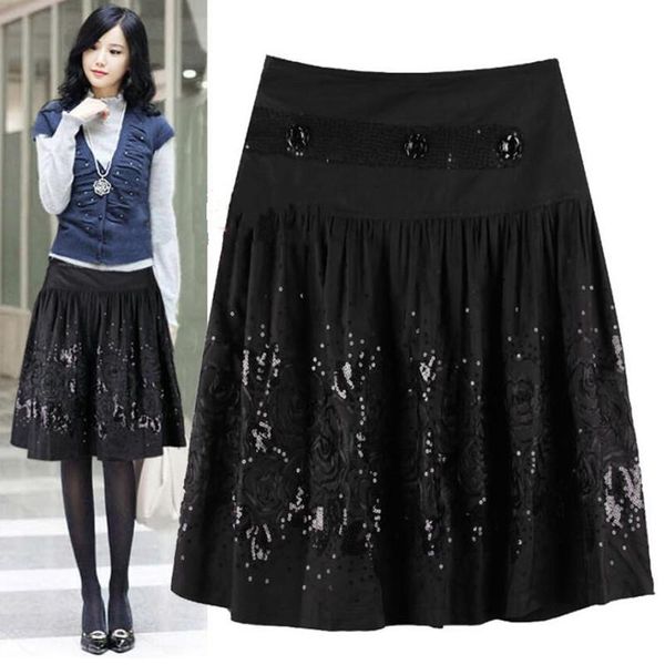 skirts style women spring autumn a-line female high waist plus size casual skirt fashion vintage mother j129, Black
skirts style women spring autumn a-line female high waist plus size casual skirt fashion vintage mother j129, Black
