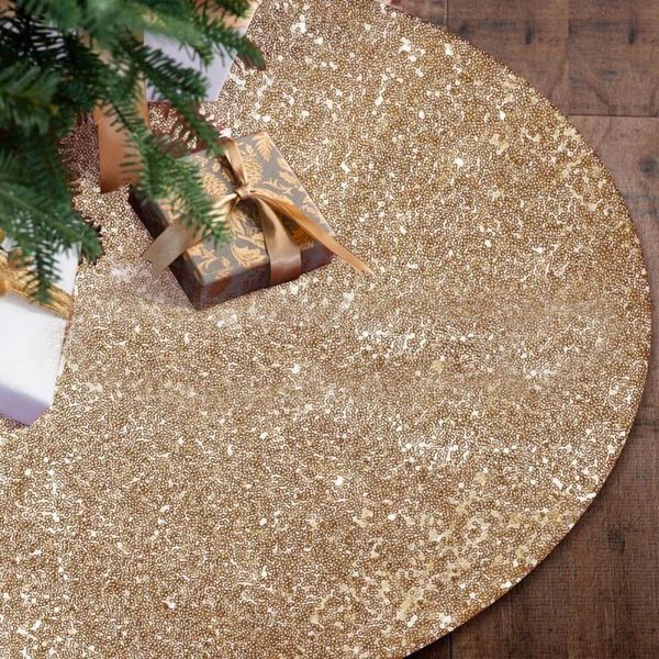 christmas decorations xmas tree skirt thick 122cm round sequins floor pad mat practical
christmas decorations xmas tree skirt thick 122cm round sequins floor pad mat practical