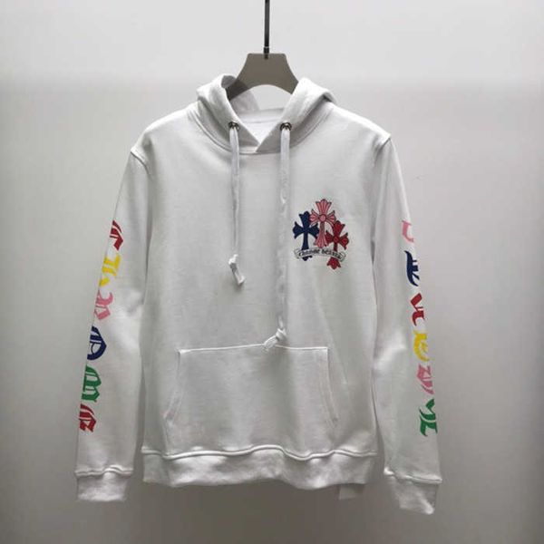 fashion outlet 21ss chrome fengchao ch crow double color cross horseshoe print hooded long sleeve sweater for men and women, Black
fashion outlet 21ss chrome fengchao ch crow double color cross horseshoe print hooded long sleeve sweater for men and women, Black