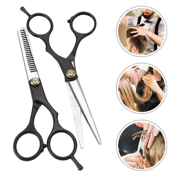 hair scissors 2pcs cutting set professional thinning barber salon home stainless steel hairdressing shears
hair scissors 2pcs cutting set professional thinning barber salon home stainless steel hairdressing shears