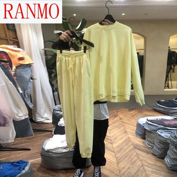 fashion sweatshirt pants sets long sleev eo-neck pullover hoodie + lace up high waist harem women 2021 6g443 women's two piece, White
fashion sweatshirt pants sets long sleev eo-neck pullover hoodie + lace up high waist harem women 2021 6g443 women's two piece, White