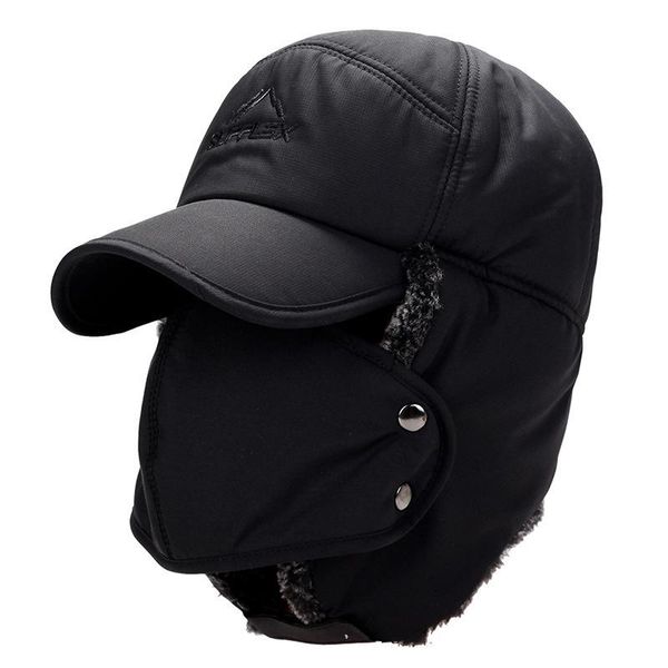 berets 2021 bomber hats warm plush ear flaps breathable mask neck thicken winter cycle cap scarf set women men hat, Blue;gray
berets 2021 bomber hats warm plush ear flaps breathable mask neck thicken winter cycle cap scarf set women men hat, Blue;gray