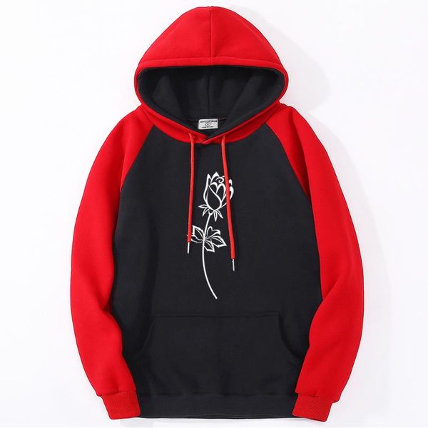 women's hoodies & sweatshirts simple strokes of roses female autumn crewneck sweatshirt fleece pocket raglan clothing fashion loose hoo, Black
women's hoodies & sweatshirts simple strokes of roses female autumn crewneck sweatshirt fleece pocket raglan clothing fashion loose hoo, Black