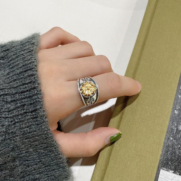 cluster rings vintage flowers 925 silver jewelry minimalism charm anel bohemia boho bague femme anelli ring for women, Golden;silver
cluster rings vintage flowers 925 silver jewelry minimalism charm anel bohemia boho bague femme anelli ring for women, Golden;silver