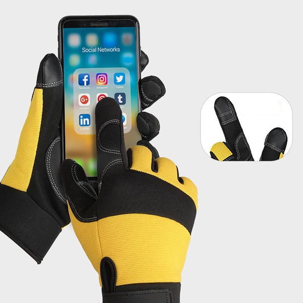 touch screen garden work gloves winter microfiber glovess full finger non-slip glove for motorcycle cycling car repair welding moving and pa, Black
touch screen garden work gloves winter microfiber glovess full finger non-slip glove for motorcycle cycling car repair welding moving and pa, Black