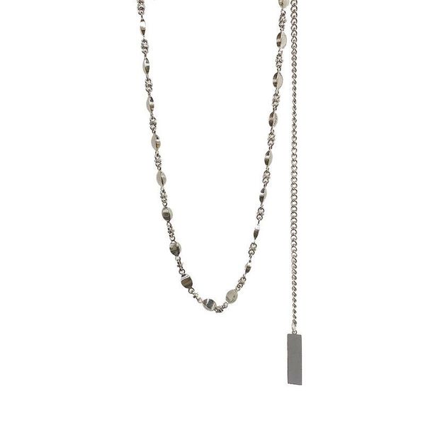 pendant necklaces potcet women's stainless steel coffee bean square brand titanium necklace geometric fashion hip hop party jewelry, Silver
pendant necklaces potcet women's stainless steel coffee bean square brand titanium necklace geometric fashion hip hop party jewelry, Silver