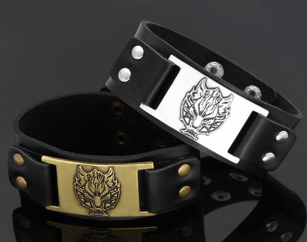 nordic slavic celtic wolf head men's bracelet accessories viking bracelet trend, Silver
nordic slavic celtic wolf head men's bracelet accessories viking bracelet trend, Silver