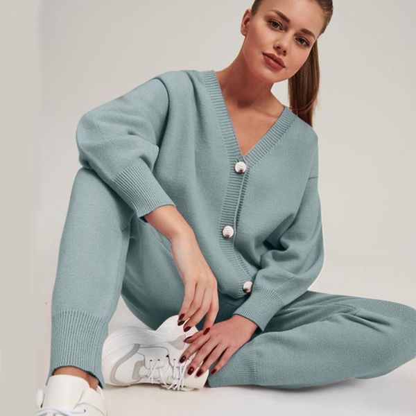 sweater sets suits fashion track women tracksuits suit customes v neck cardigans long for autumn winter woman knitted, Gray
sweater sets suits fashion track women tracksuits suit customes v neck cardigans long for autumn winter woman knitted, Gray