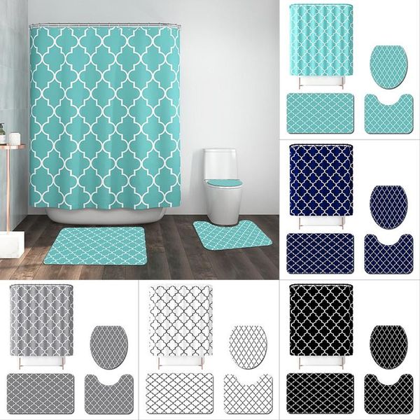 pcs/set 3d digital printing shower curtain with floor mat base toilet combo set waterproof home bathroom supplies bath mats
pcs/set 3d digital printing shower curtain with floor mat base toilet combo set waterproof home bathroom supplies bath mats