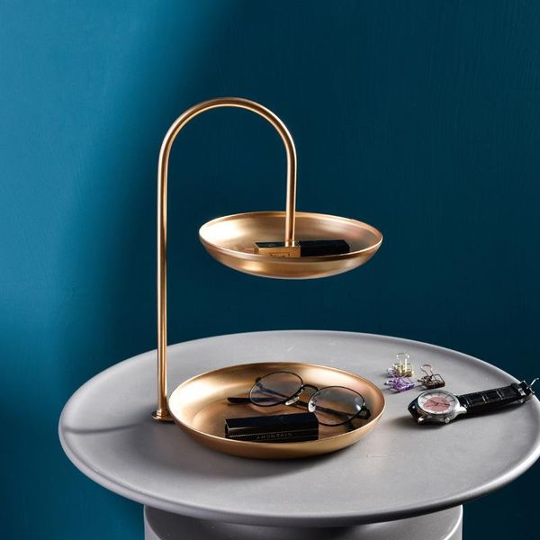 kitchen storage & organization golden double-layer iron tray home jewelry earrings cosmetic finishing rack
kitchen storage & organization golden double-layer iron tray home jewelry earrings cosmetic finishing rack