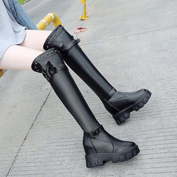 boots women 2021 shoes clogs platform thigh high heels round toe zipper winter footwear autumn over-the-knee, Black
boots women 2021 shoes clogs platform thigh high heels round toe zipper winter footwear autumn over-the-knee, Black