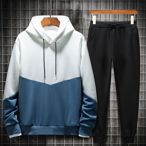 men's tracksuits tracksuit 2021 casual long-sleeved hooded+pants sets sweater sports autumn two-piece suit men clothing, Gray
men's tracksuits tracksuit 2021 casual long-sleeved hooded+pants sets sweater sports autumn two-piece suit men clothing, Gray