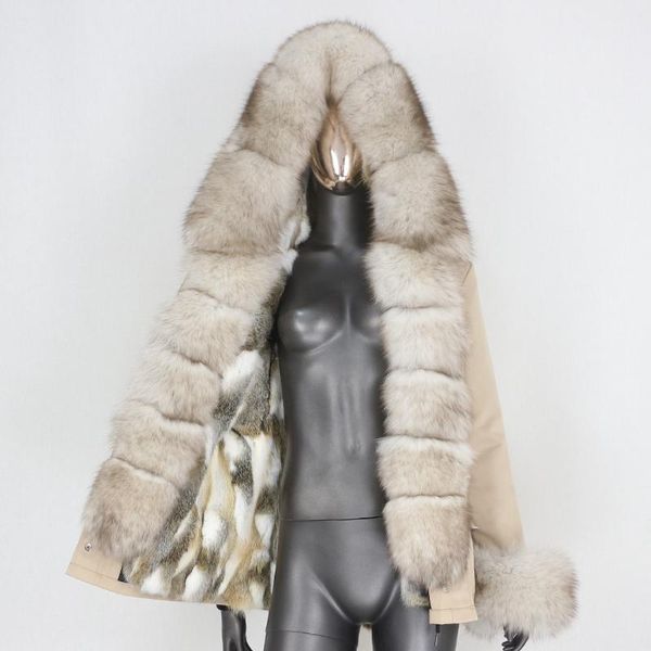 women's fur & faux 2021 waterproof parka real coat natural raccoon collar winter jacket women outerwear detachable warm, Black
women's fur & faux 2021 waterproof parka real coat natural raccoon collar winter jacket women outerwear detachable warm, Black