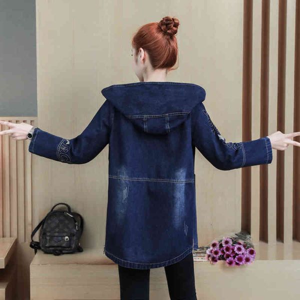women's jackets uhytgf jacket for loose casual blue fashionable coats hooded denim jacket female outwear denim feminine coats x248 y5ie, Black;brown
women's jackets uhytgf jacket for loose casual blue fashionable coats hooded denim jacket female outwear denim feminine coats x248 y5ie, Black;brown