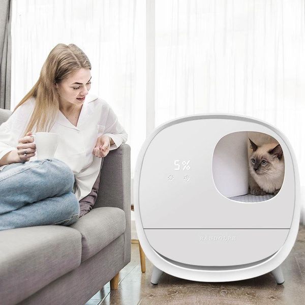 other cat supplies intelligent litter box automatic toilet smart electric cleaning eggs shovel feces anti-splash
other cat supplies intelligent litter box automatic toilet smart electric cleaning eggs shovel feces anti-splash