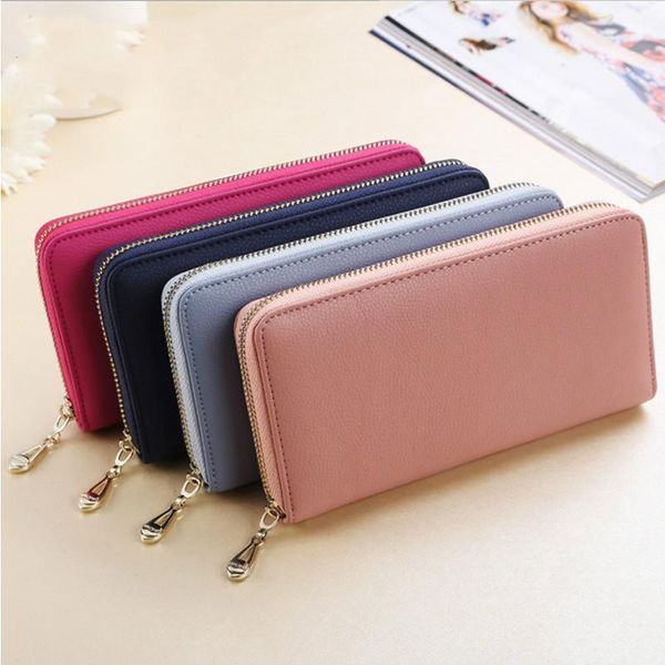 wallets womens women and purses est zip genuine leather wallet, clutch wallet moda mujer 2021, Red;black
wallets womens women and purses est zip genuine leather wallet, clutch wallet moda mujer 2021, Red;black