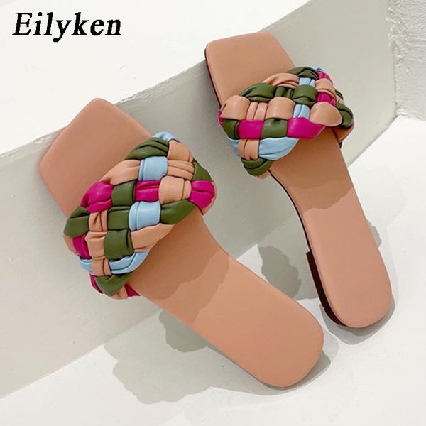 eilyken 2021 summer women slipper fashion new weave slides ladies flat heel outdoor beach sandal shoes flip flop size 41 c0410, Black
eilyken 2021 summer women slipper fashion new weave slides ladies flat heel outdoor beach sandal shoes flip flop size 41 c0410, Black