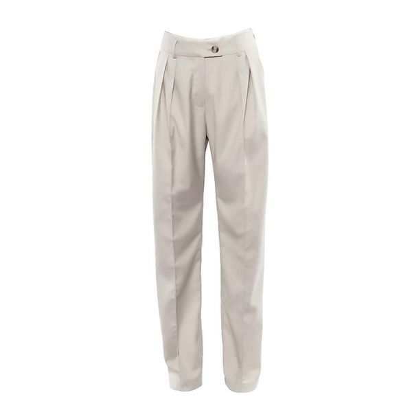 women's pants & capris cawa fashion office cross border straight tube waist professional loose casual, Black;white
women's pants & capris cawa fashion office cross border straight tube waist professional loose casual, Black;white