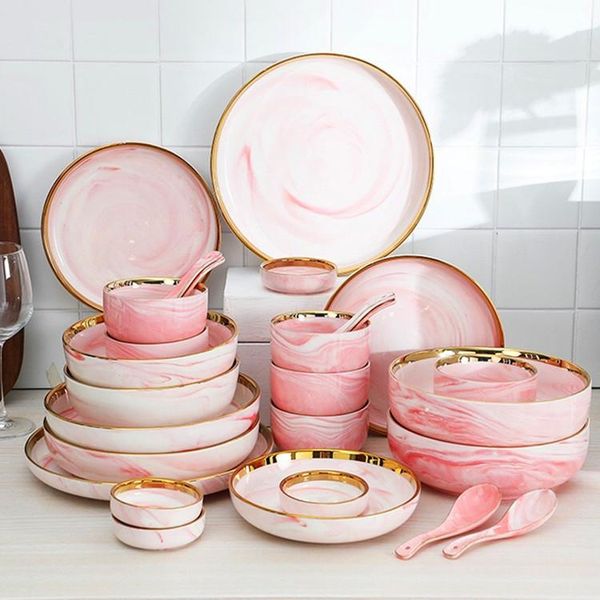 european marble light luxury ceramic bowl dishes set home creative rice deep soup tableware dinnerware sets
european marble light luxury ceramic bowl dishes set home creative rice deep soup tableware dinnerware sets