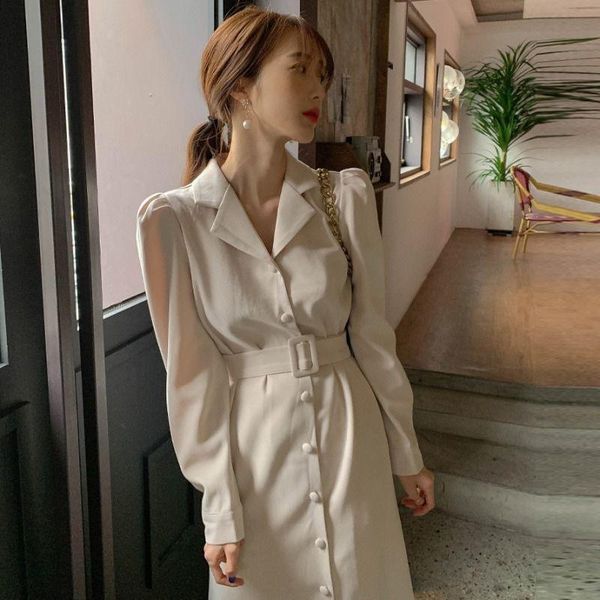 casual dresses korean style chic dress women office lady trumpet / mermaid long sleeve midi clothes oversized clothing beige party solid 202, Black;gray
casual dresses korean style chic dress women office lady trumpet / mermaid long sleeve midi clothes oversized clothing beige party solid 202, Black;gray