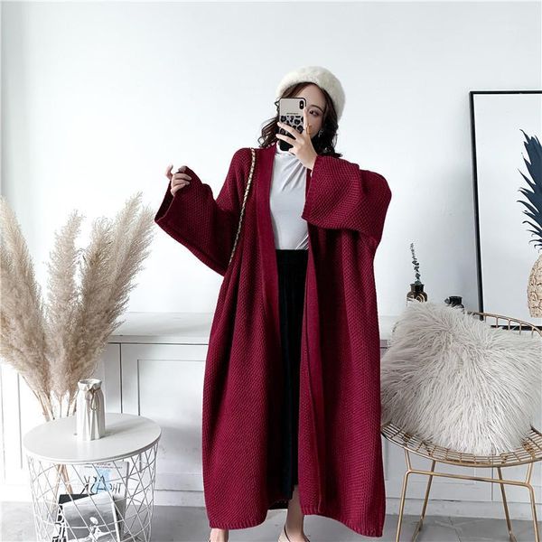 women's sweaters maix long knitted cardigan for women 2021 spring fall oversize casual loose solid color outerwear, White;black
women's sweaters maix long knitted cardigan for women 2021 spring fall oversize casual loose solid color outerwear, White;black