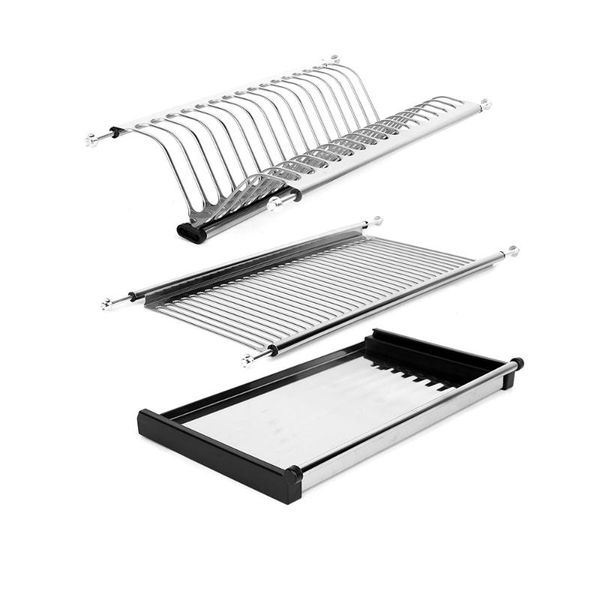 kitchen storage & organization stainless steel dish rack holder plate bowl drainer drying organizer shelf for cabinet width 24.8-26.8in
kitchen storage & organization stainless steel dish rack holder plate bowl drainer drying organizer shelf for cabinet width 24.8-26.8in