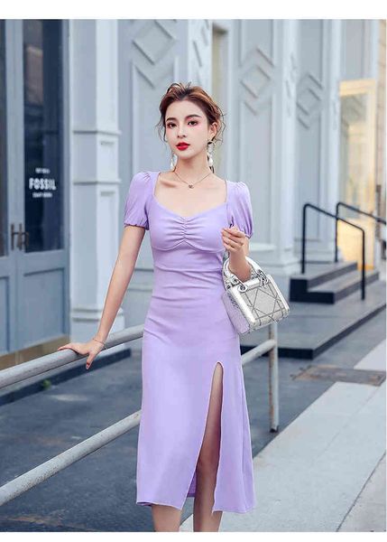 casual dresses summer violet club square collar high waist puff sleeve temperament elegant party women x3xi, Black;gray
casual dresses summer violet club square collar high waist puff sleeve temperament elegant party women x3xi, Black;gray