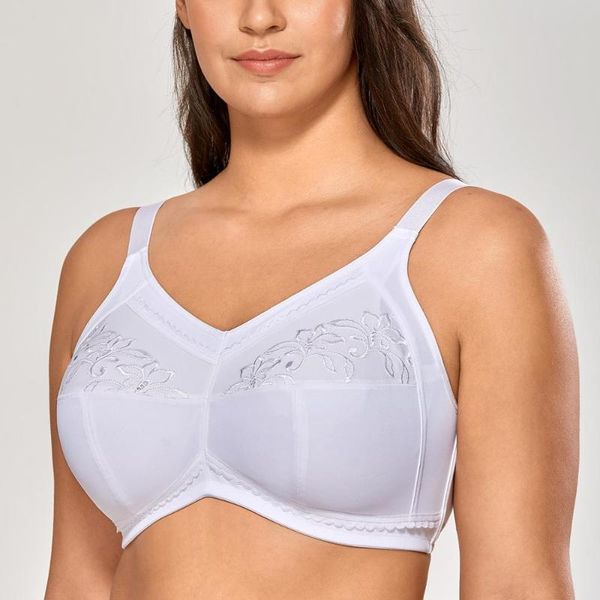 bras women's full coverage embroidered support wiremastectomy pocket cotton bra plus size, Red;black
bras women's full coverage embroidered support wiremastectomy pocket cotton bra plus size, Red;black