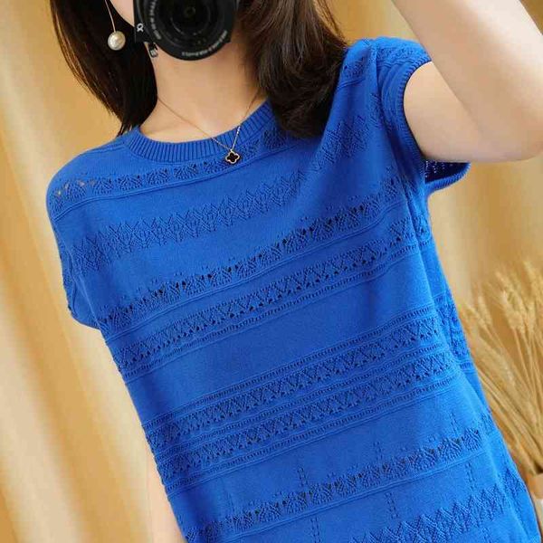 sweaters latest summer women female knitted o-neck hollow short sleeve pullover fashion casual loose large size t-shir, White;black
sweaters latest summer women female knitted o-neck hollow short sleeve pullover fashion casual loose large size t-shir, White;black