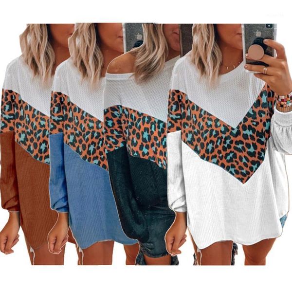 women's hoodies & sweatshirts fall warm sweatshirt 2021fashion casual loose long sleeve leopard print knitted color block shirt, Black
women's hoodies & sweatshirts fall warm sweatshirt 2021fashion casual loose long sleeve leopard print knitted color block shirt, Black