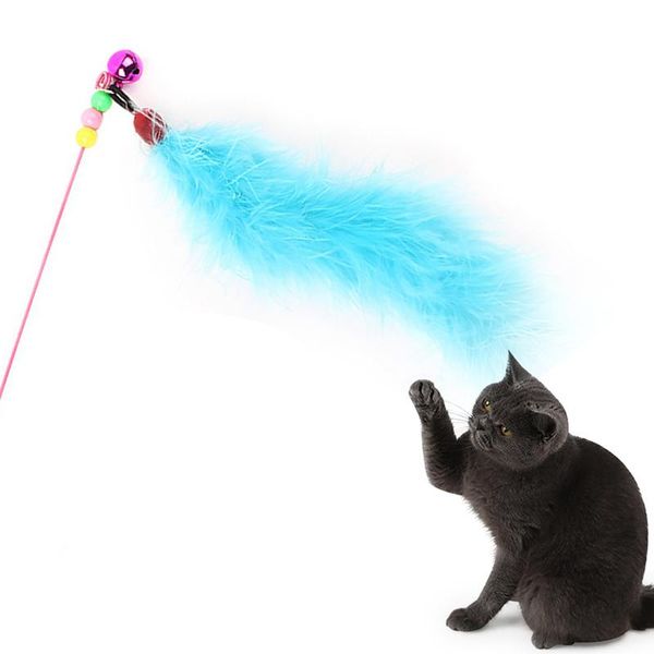 cat toys pet high toughness two-color feather wire funny stick solid color long rod random
cat toys pet high toughness two-color feather wire funny stick solid color long rod random