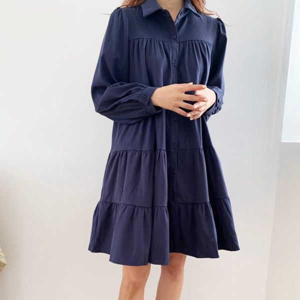 casual dresses women ruffles splicing shirt dress fashion loose long sleeve lapel single breasted folds a-line ladies mini 2021, Black;gray
casual dresses women ruffles splicing shirt dress fashion loose long sleeve lapel single breasted folds a-line ladies mini 2021, Black;gray