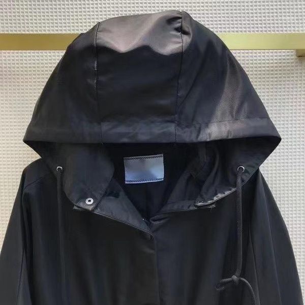 fashion women's spring and summer pd nylon series windbreaker jacket waist hooded big pocket design jackets, Black;brown
fashion women's spring and summer pd nylon series windbreaker jacket waist hooded big pocket design jackets, Black;brown