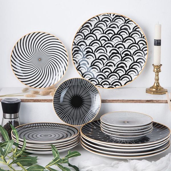 dishes & plates 1pc tableware phnom penh geometry 6/8/10 inch ceramic dinner plate dish porcelain dessert dinnerware cake
dishes & plates 1pc tableware phnom penh geometry 6/8/10 inch ceramic dinner plate dish porcelain dessert dinnerware cake