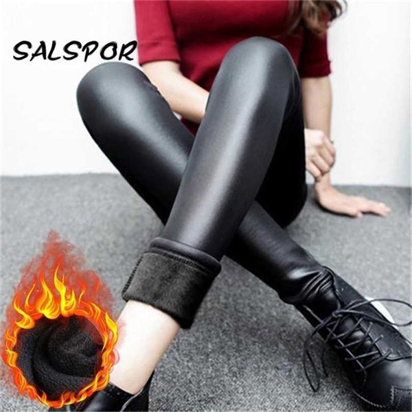 salspor 2xl winter leather leggings women hip lifting pu pants high waist warm velvet legging elastic black slimming 211218
salspor 2xl winter leather leggings women hip lifting pu pants high waist warm velvet legging elastic black slimming 211218