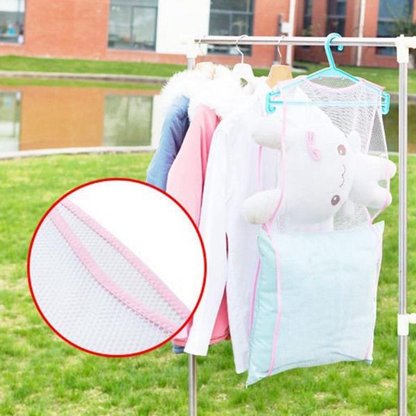 laundry bags 3pcs net mesh bag drying pillow hanger rack multifunction doll cushion wardrobe hanging storage ba
laundry bags 3pcs net mesh bag drying pillow hanger rack multifunction doll cushion wardrobe hanging storage ba