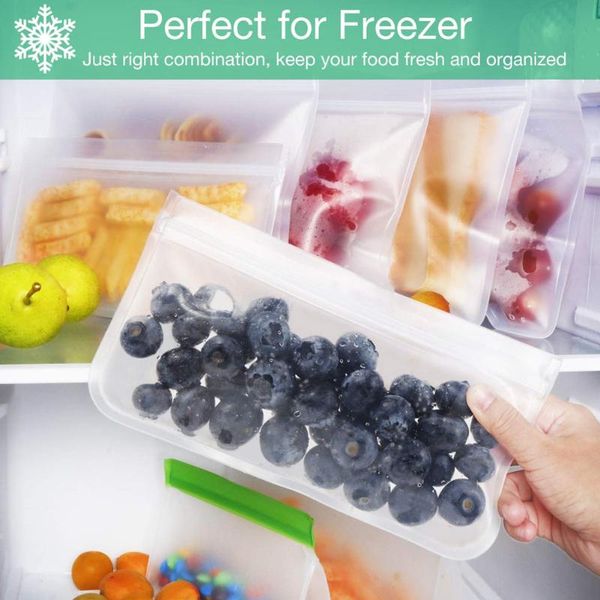 food savers & storage containers 6pcs matte reusable sandwich bags bag bpa leak-proof organizer mu8669
food savers & storage containers 6pcs matte reusable sandwich bags bag bpa leak-proof organizer mu8669