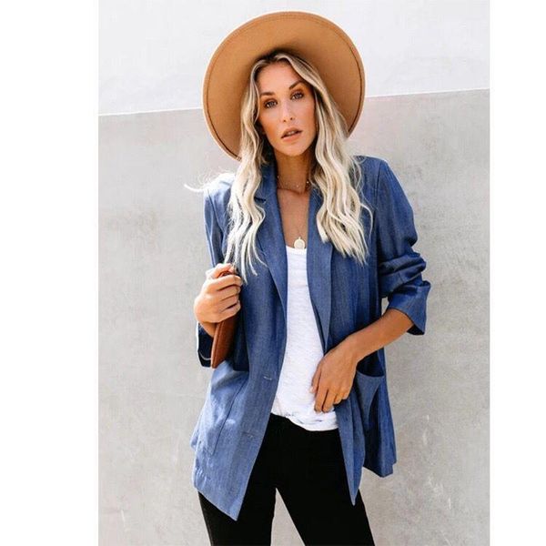 european style foreign trade women's small jacket suit female winter 2021 casual loose cardigan suits & blazers, White;black
european style foreign trade women's small jacket suit female winter 2021 casual loose cardigan suits & blazers, White;black