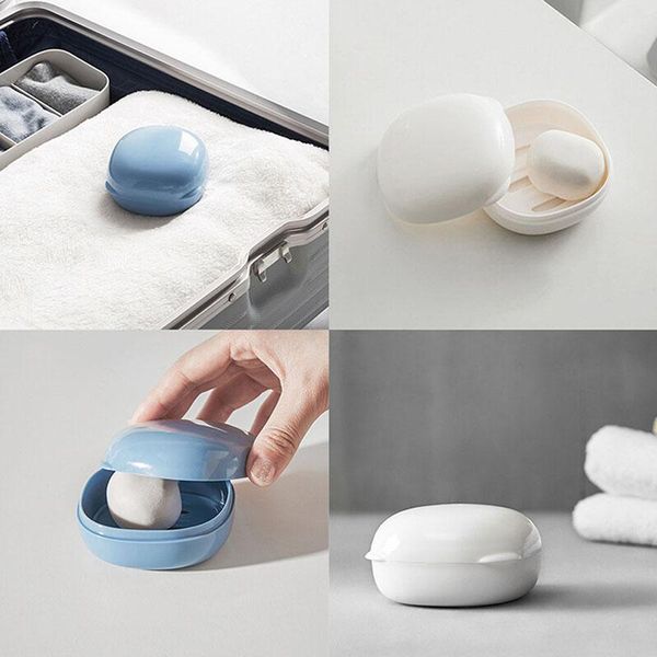 soap dishes travel box with lid portable waterproof toilet creative drain tray bathroom supplies
soap dishes travel box with lid portable waterproof toilet creative drain tray bathroom supplies