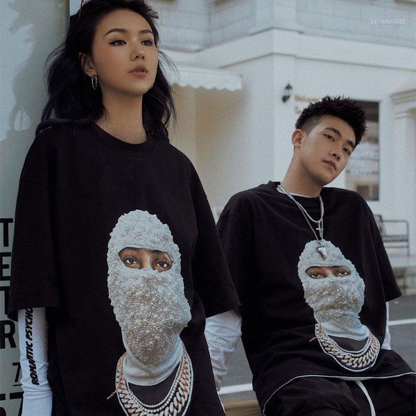 women's t-shirt 2021 cotton printed round neck men's and loose half sleeve couple's summer short quarter clothes, White
women's t-shirt 2021 cotton printed round neck men's and loose half sleeve couple's summer short quarter clothes, White
