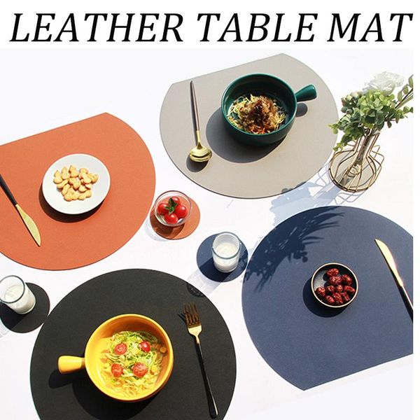 mats & pads placemat set pad semicircle heat insulation non-slip leather dining table mat bicolor washable cup kitchen
mats & pads placemat set pad semicircle heat insulation non-slip leather dining table mat bicolor washable cup kitchen