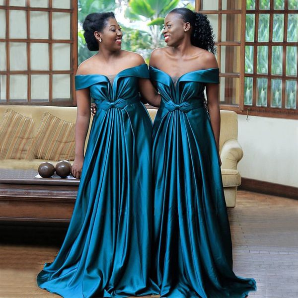 stunning a line bridesmaid dresses off the shoulder neckline wedding guest dress floor length satin country maid of honor gowns, White;pink
stunning a line bridesmaid dresses off the shoulder neckline wedding guest dress floor length satin country maid of honor gowns, White;pink